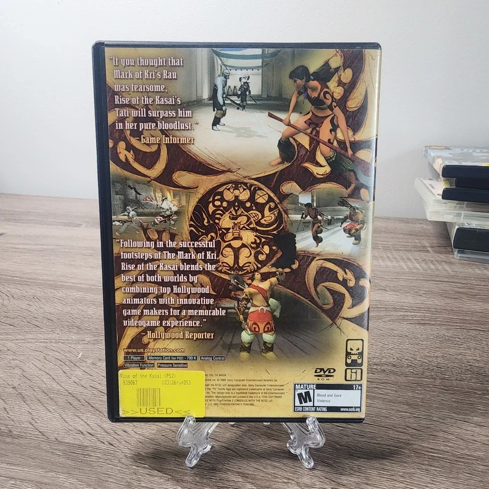 Rise of the Kasai - Sony PlayStation 2 PS2‎ - Complete CIB Game Tested Works